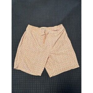 Johnnie-O Jaco Half Elastic 7" Surf Shorts, Color Tango, Size Large